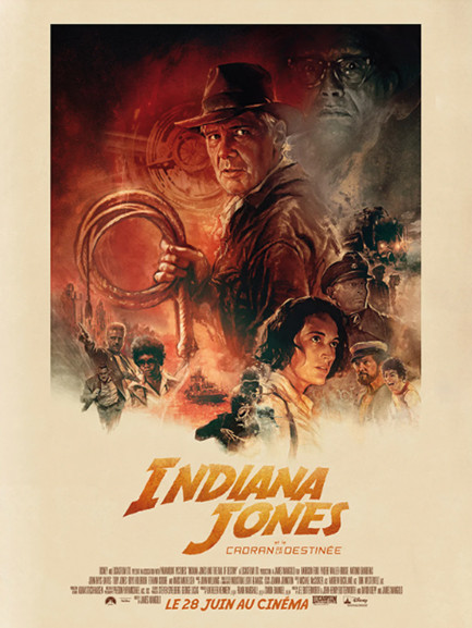Affiche du film Indiana Jones et le cadran de la destinée