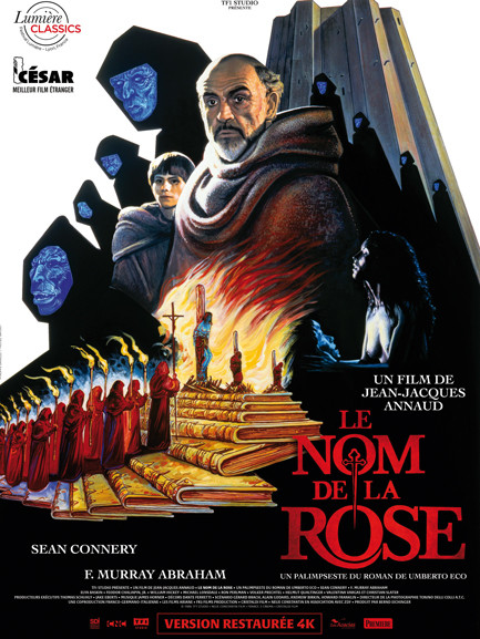 Affiche du film Le nom de la rose